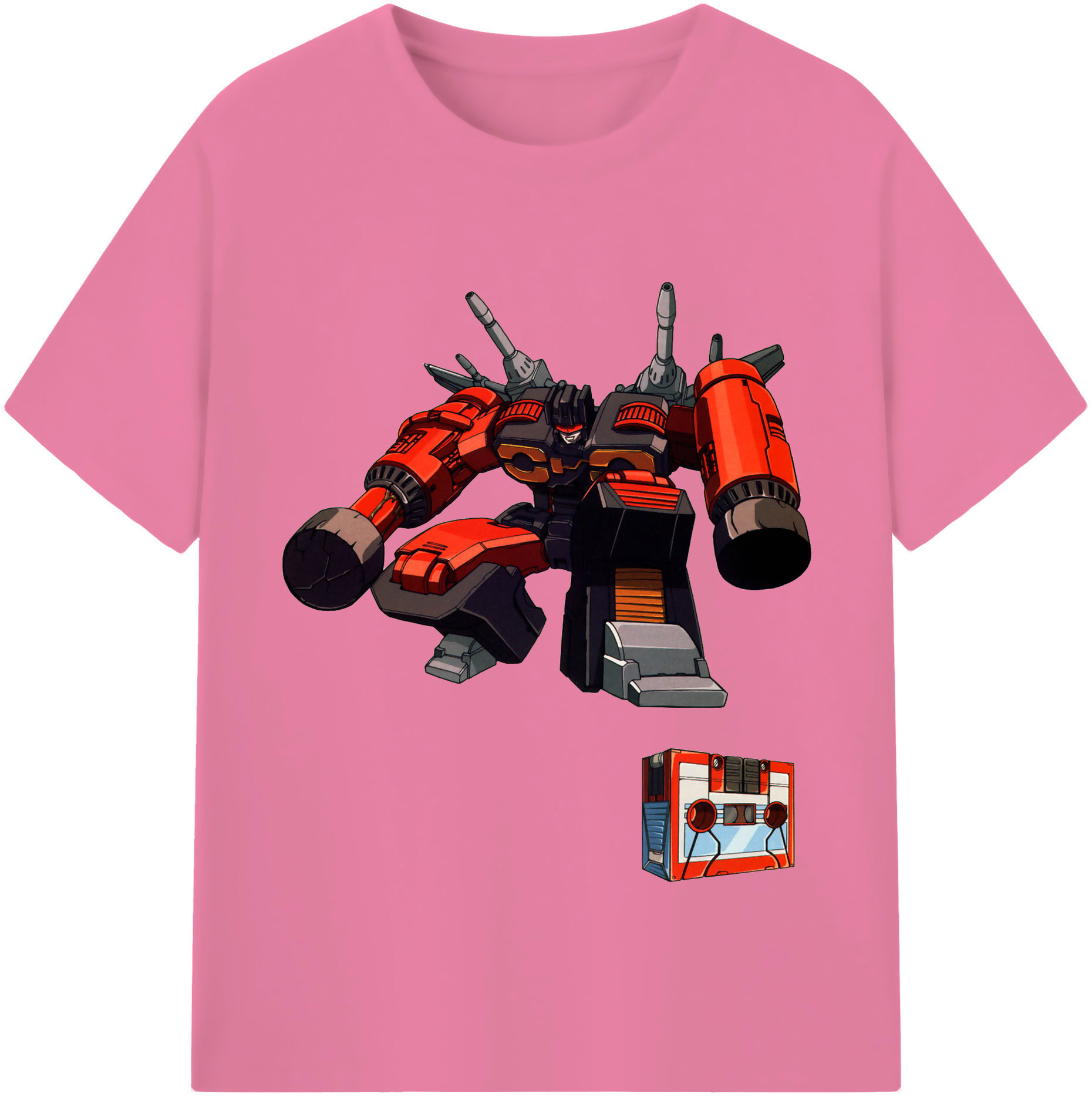 （画像用）  綿100％半袖Tシャツ（フロントプリント）